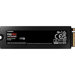 SSD накопичувач Samsung 990 PRO with Heatsink 1 TB [MZ-V9P1T0CW] [100624] - мініатюра 3