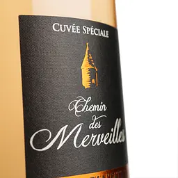 Вино Chemin des Merveilles Rose AOP Ventoux, рожеве, сухе, 0,75 л - мініатюра 4