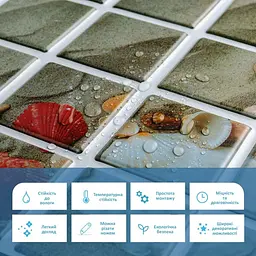 Декоративна панель Sticker Wall ПВХ 960х480х4мм SW-00001789 - мініатюра 4