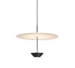 Світильник підвісний KLOODI DECO PE-LUNA380 10W+3W 3K BK