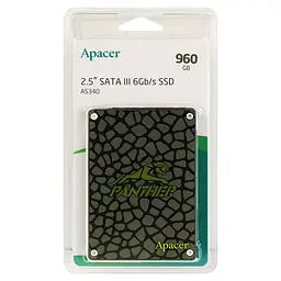 Накопичувач SSD Apacer AS340 960GB 2.5 7mm SATAIII Standard
