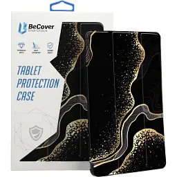Чохол до планшета BeCover Smart Case Apple iPad Air 11" M2/M3 (2024/2025) Black Abstraction (711598)
