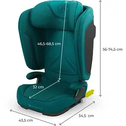 Автокрісло Kinderkraft Unity 2 i-Size Green (KCUNIT02GRE0000) - мініатюра 7