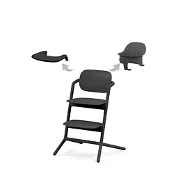 Стілець Cybex Lemo 3в1 Stunning Black чорний (521003173) - мініатюра 2