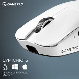 Миша GamePro GM035W Asgard Odin 8K Wireless White [140407] - мініатюра 13