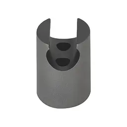 Тримач для ручного душу Qtap Spojeni округлий QT829910842854GRP Graphite Графит - мініатюра 2