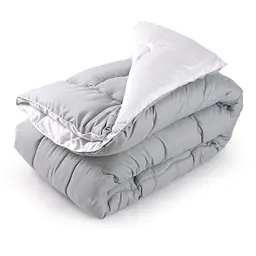 Ковдра Руно 140х205 зимова силіконова Grey White 321.52_Grey White