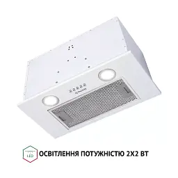 Витяжка повновбудована Perfelli BI 5652 WH 1000 LED - мініатюра 6