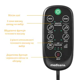 Масажна накидка Medisana MC 825 - мініатюра 3