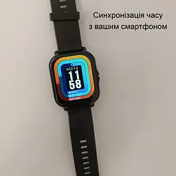 Смарт-годинник Smart Watch Y13 Bluetooth чорний, встановлення власного фону - мініатюра 2