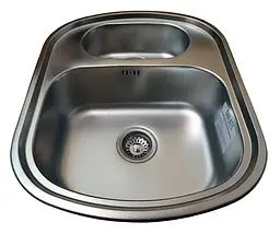 Кухонна мийка Romzha Vayorika 1.5C Satin RO47897, Сірий - мініатюра 6