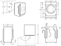 Прально-сушильна машина Electrolux EW7W368SIU, 8кг (4кг), 1600, A, Пар, Дисплей, Білий (EW7W368SIU) - мініатюра 6