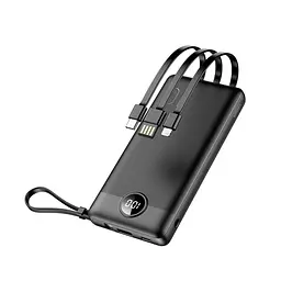 Універсальна мобільна батарея Veger W1116 10000mAh (W1116.чорний) - мініатюра 2