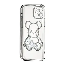 Чохол Shining Bear Case Protected Camera iPhone 12 Silver - мініатюра 3