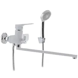 Змішувач для ванни Mixxus Nevada 006 Euro white MI5799 Білий матовий