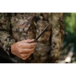 Ніж фіксований туристичний Civivi Carveth (9,1 см) AEB-L / Wood дерево з чохлом - мініатюра 12