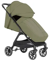 Прогулянкова коляска Carrello Forza CRL-5535 Lagoon Green легка 7 кг автоматичне складання EVA-колеса - мініатюра 3
