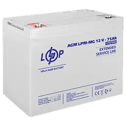 Акумулятор мультигелевий LPM-MG 12V - 75 Ah - мініатюра 2