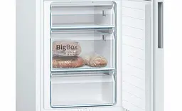 Холодильник Bosch KGV36UW206 186х65х60см 2 двері холодильне відділення 215 л морозильне відділення 94 л A+ ST Білий (KGV36UW206) - мініатюра 6