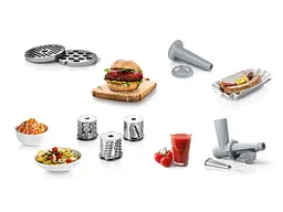 М'ясорубка Bosch MFW2517W - мініатюра 3