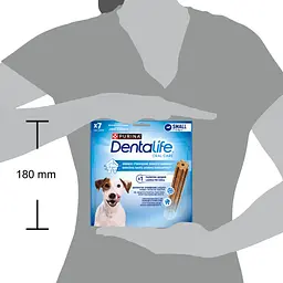 Ласощі для собак малих порід DentaLife для здоров'я зубів і ясен 115 г - мініатюра 4