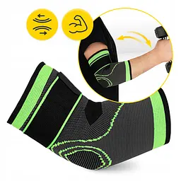 Фіксатор (бандаж) для ліктьового суглоба 4FIZJO Flex 1 шт Size M (P-5905973407366) - мініатюра 8