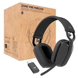 Bluetooth-гарнітура Logitech Zone Vibe Wireless UC Graphite (981-001199) - мініатюра 7