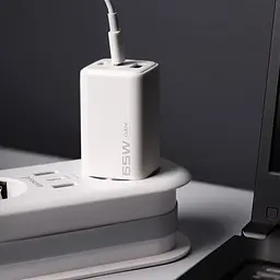 Зарядний пристрій блоків Proove Pocket GaN 65W 3 порти USB-A + 2USB-C білий (WCPG65121202) - мініатюра 8