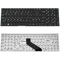 Клавіатура для ноутбука ACER (AS: 5755 5830 E1-522 E1-532 E1-731 V3-551 V3-731) ukr чорний без фрейму