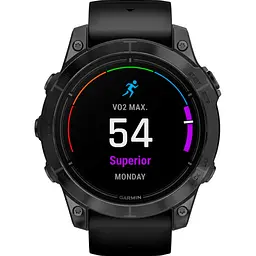 Смарт-годинник Garmin Epix Pro (Gen 2) Standard Edition 47mm Slate Gray with Black Band (010-02803-00) [86538] - мініатюра 2
