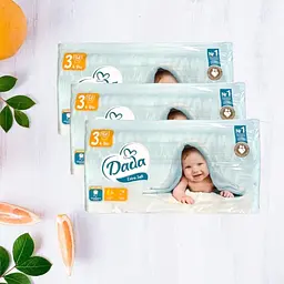 Підгузки Dada Extra Soft 3 4-9кг 162шт  