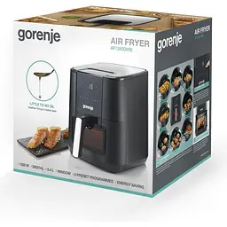 Мультипіч (аерофритюрниця) Gorenje AF1350DWB - мініатюра 8