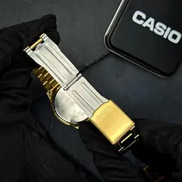 Чоловічий годинник Casio MTP-V002G-1B Золотистий ( AT1141-0192 ) - мініатюра 6