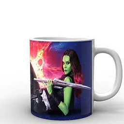 Кухоль GeekLand Галактики Guardians of the Galaxy Gamora vol 2 GG.02.024 330 мл білий - мініатюра 3