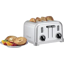  Тостер Cuisinart 4 слоти сталевий (CPT180E) - мініатюра 5