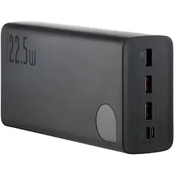 Зовнішній акумулятор Baseus Star-Lord Digital Display 30000mAh 22.5W PPXJ060101 чорний - мініатюра 4