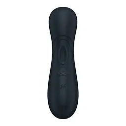 Вакуумний стимулятор клітора з вібрацією Satisfyer Pro 2 Generation 3 with Liquid Air чорний - мініатюра 4