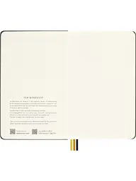 Записник Moleskine x K-Way середній, Нелінований Зелений Нейлон (SKQP062KWGREENWMR) - мініатюра 3