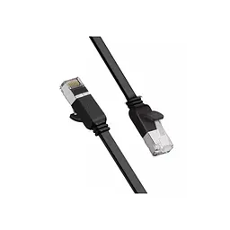 Патч-корд 3м, U/UTP cat 6 RJ-45 COPPER black Ugreen (U_50186)