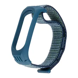 Ремінець Nylon Mi Band 5/6 Blue Green