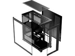 Корпус OCYPUS Gamma C72 Black (GAMMA-C72-BKD000XX-GL) - мініатюра 8