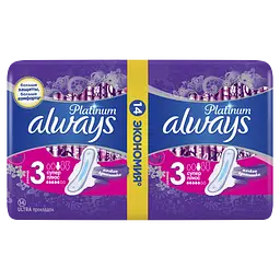 Прокладки гігієнічні Always Ultra Platinum Collection Super Plus 14 шт. - мініатюра 4