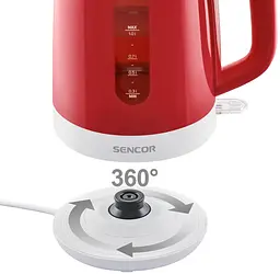 Електрочайник Sencor SWK 1024RD (7135798) - мініатюра 7