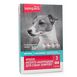Краплі інсектоакарицидні Vitomax Sempero для собак 0.5 мл
