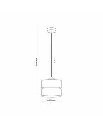 Підвісний світильник TK Lighting 5770 Eco E27 1x15W IP20 - мініатюра 3