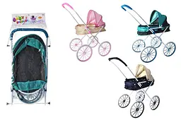 Коляска для ляльок CS0519D в кульку в 68,5x35x12 см YG Toys