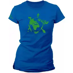 Футболка Fjord Nansen Earth Women T-Shirt L Синя (FJNAEWTSBL)