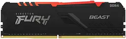 Пам'ять ПК DDR4 32GB 3600 FURY Beast RGB Kingston teh0024807
