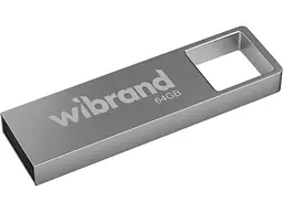 Флешка Wibrand 64 GB Shark Silver USB 2.0 (WI2.0/SH64U4S)