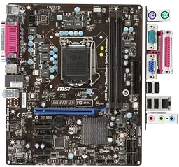 Материнська плата MSI H61M-P23 (B3) LGA 1155 (H61M-P23 (B3)) Б/В - мініатюра 1